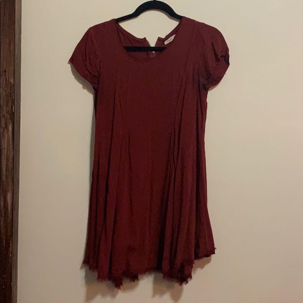 Babydoll red dress